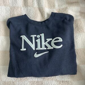 Nike Navy Blue Sweatshirt